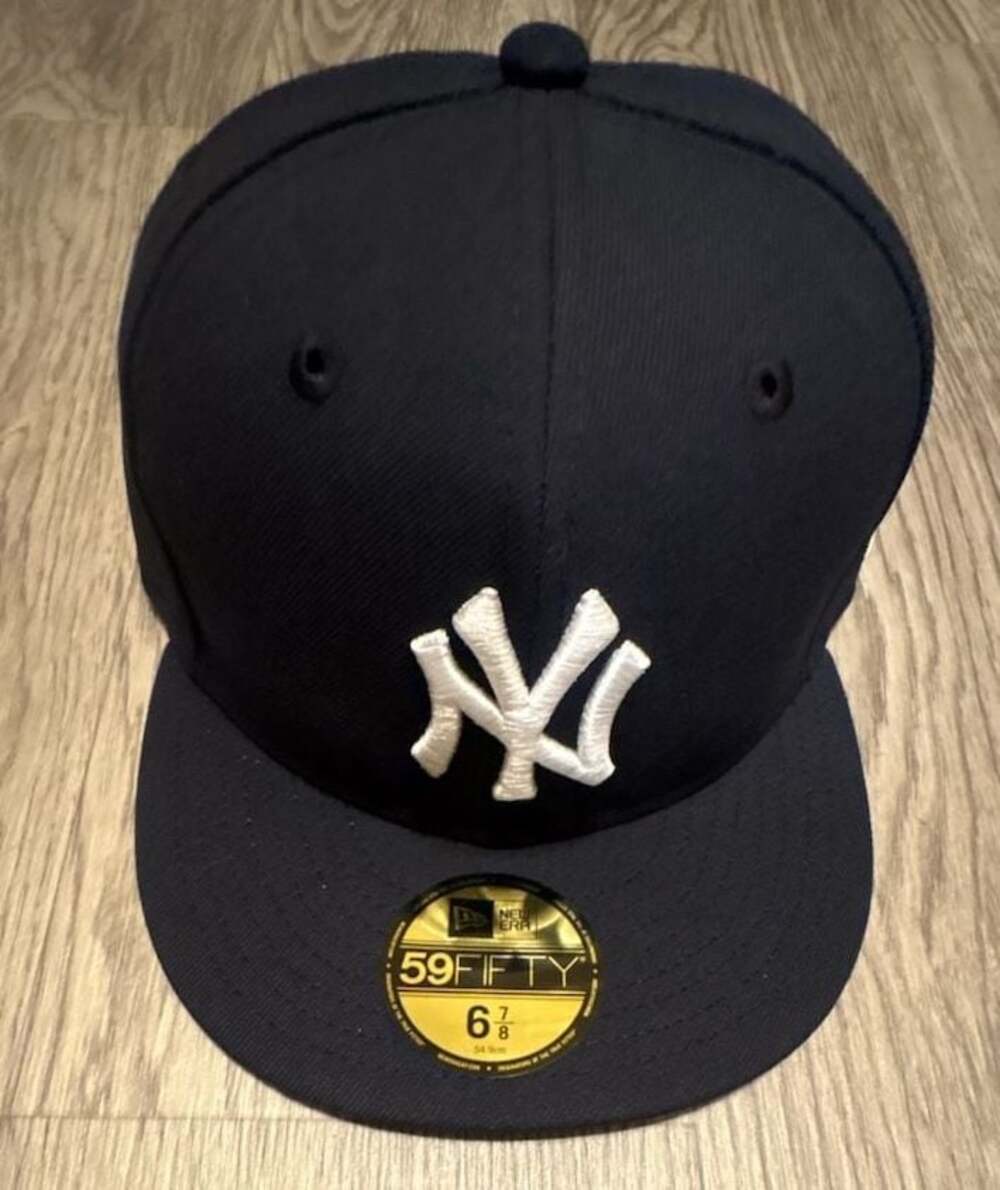 New Era New York Yankees Authentic Collection 59FIFTY Fitted Cap Navy Size 6 7/8